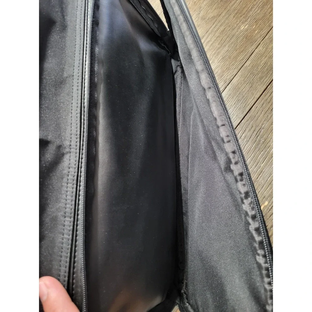 Leeds 20in Black Real Leather Duffel Bag Beautiful Mens Luggage Gym Luxary Bag